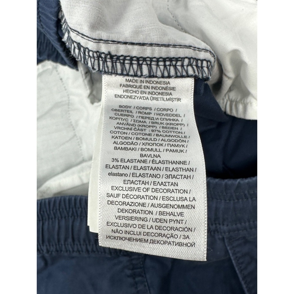 NEW POLO RALPH LAUREN Women's Sz S Navy Utility Cargo Tapered Pants $128 Z7 - Picture 3 of 7